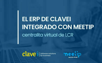 El ERP de CLAVEi homologado para operar con la Centralita Virtual MeetIP de LCR