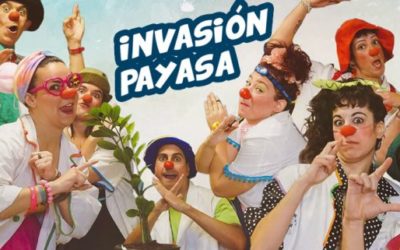 Invasión payasa en las oficinas de CLAVEi